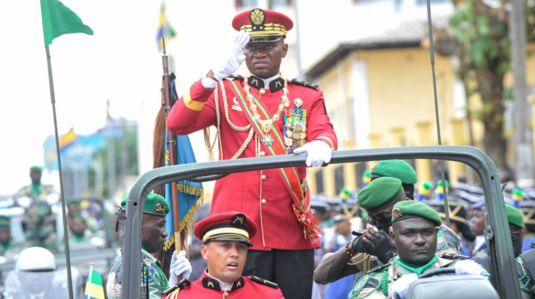 Gabon Swears In Former Junta Chief Oligui as New President